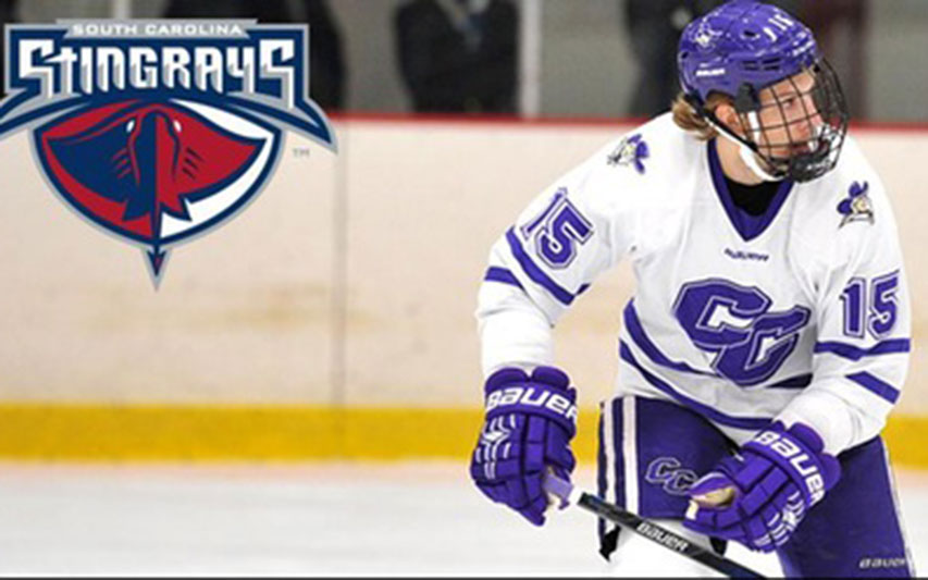 StudentAthlete Signs Professional Hockey Contract Curry College